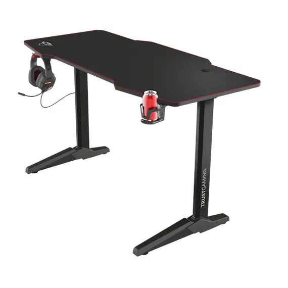 Gaming desk Trust 23802 GXT 1175 Imperius XL Gaming Desk Black
