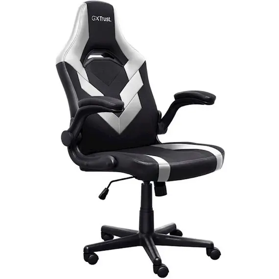 სათამაშო სავარძელი Trust GXT703W Riye, Gaming Chair, White , 2 image - Primestore.ge
