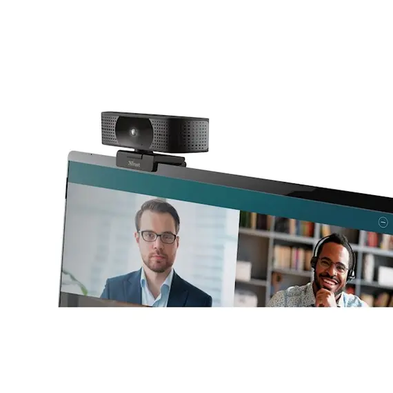 Webcam Trust 24280 Teza, 4K, UHD, Built-in Microphone, Webcam, Black, 3 image