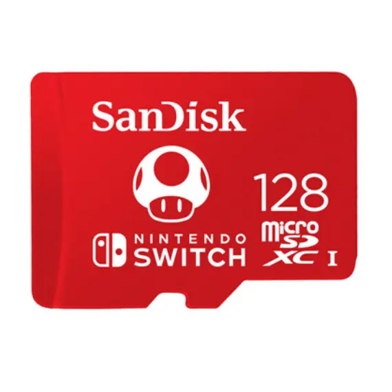 მეხსიერების ბარათი SanDisk Licensed Memory Cards For Nintendo Switch 128GB  - Primestore.ge