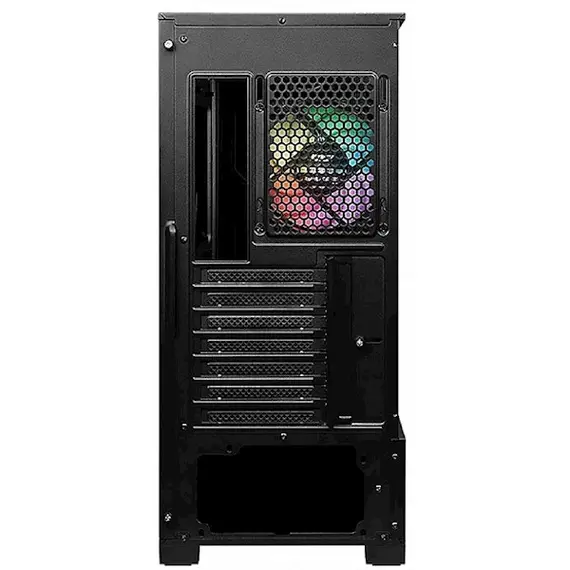 Case MSI 306-7G16R21-809 MAG FORGE 110R, Computer Case, MidT, MicroATX, Mini-ITX, 2xUSB 3.2, Black, 4 image