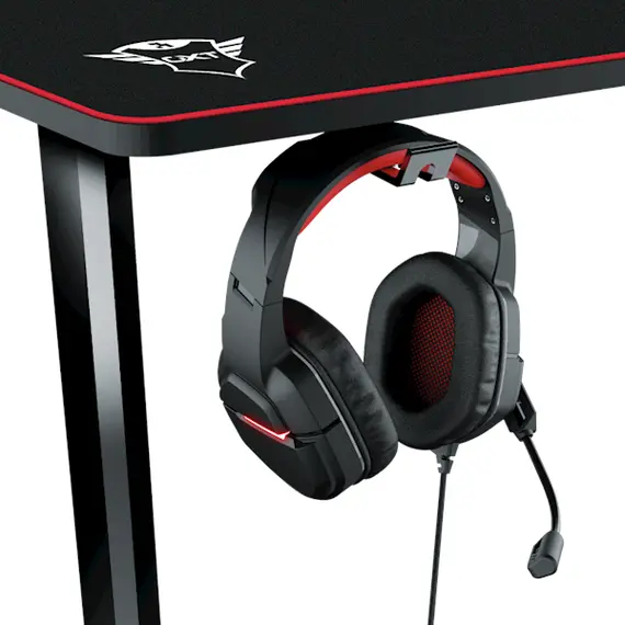 Gaming desk Trust 23802 GXT 1175 Imperius XL Gaming Desk Black, 5 image