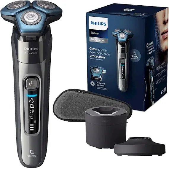 წვერსაპარსი Philips S7783/55, Electric Shaver, Black , 2 image - Primestore.ge
