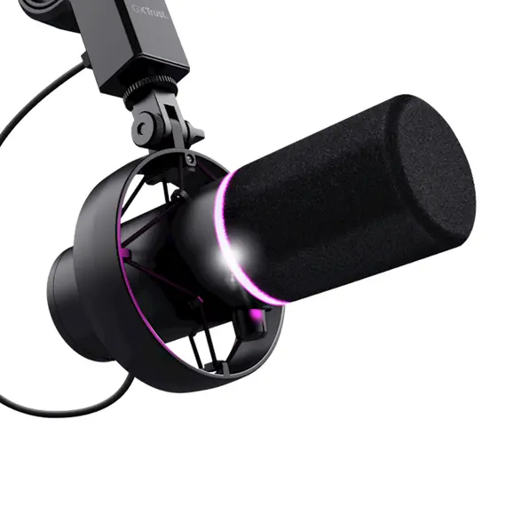 Microphone Trust GXT 255+ ONYX Professional Microphone With Arm, USB-A, Black, 3 image