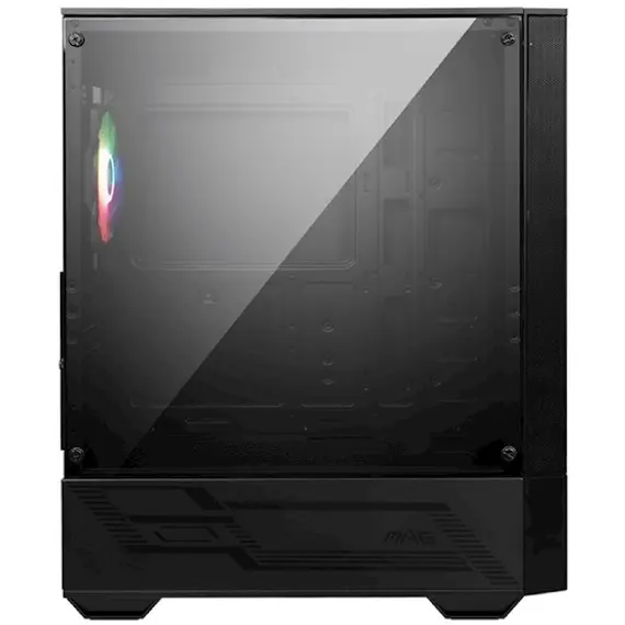 Case MSI 306-7G16R21-809 MAG FORGE 110R, Computer Case, MidT, MicroATX, Mini-ITX, 2xUSB 3.2, Black, 2 image
