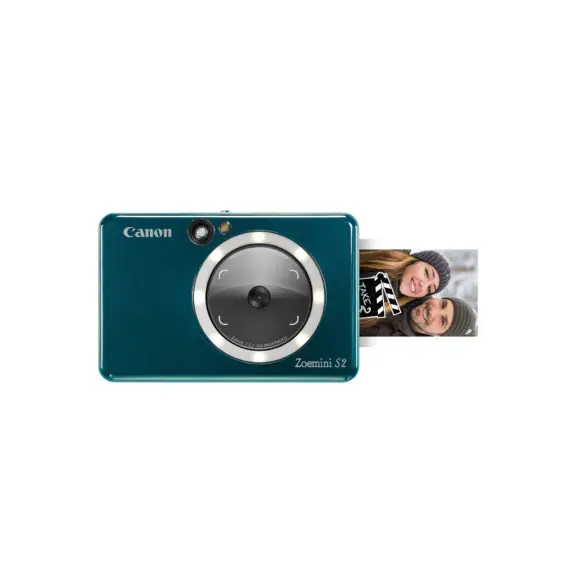 ფოტოაპარატი Canon Zoemini S2 Teal 314 X 600dpi 8 MP Deep Green - 4519C008AA  - Primestore.ge