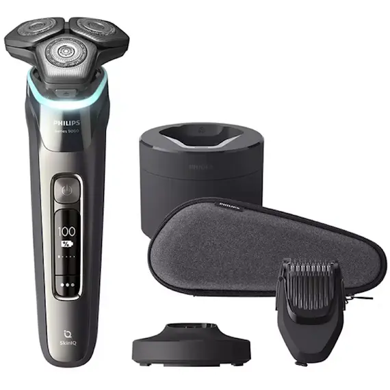 წვერსაპარსი Philips S9987/59, Electric Shaver, Silver , 3 image - Primestore.ge