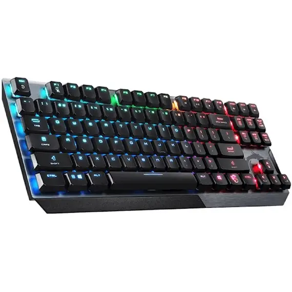 კლავიატურა MSI S11-04RU239-GA7 VIGOR GK50, Wired, RGB, USB, Gaming Keyboard, Black , 2 image - Primestore.ge