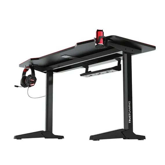 Gaming desk Trust 23802 GXT 1175 Imperius XL Gaming Desk Black, 2 image