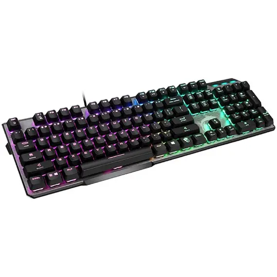 კლავიატურა MSI S11-04RU226-CLA Vigor GK50 Elite, Wired, RGB, USB, Gaming Keyboard, Black , 2 image - Primestore.ge