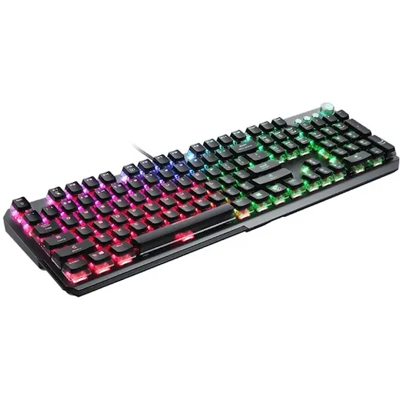 კლავიატურა MSI S11-04RU233-CLA Vigor GK71 Sonic, Wired, RGB, USB, Gaming Keyboard, Black , 3 image - Primestore.ge