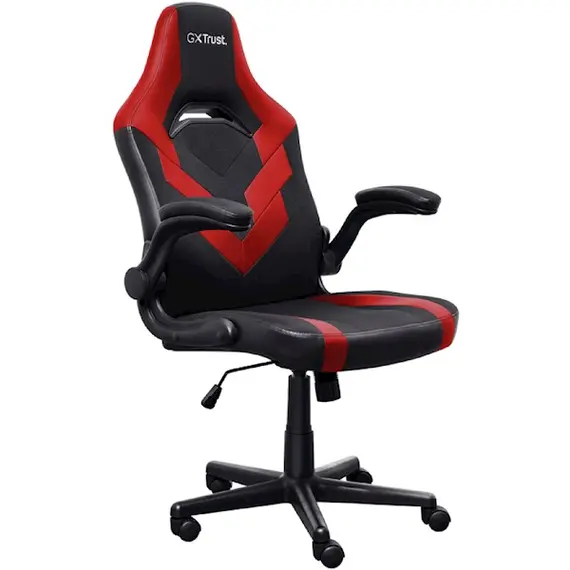 სათამაშო სავარძელი Trust GXT703R Riye, Gaming Chair, Red , 2 image - Primestore.ge