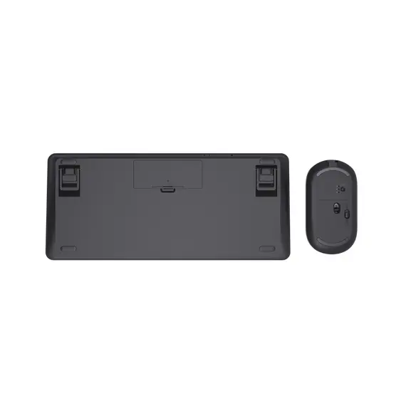 კლავიატურა და მაუსი Trust 24843 Lyra, Wireless, USB, Bluetooth, Keyboard And Mouse, Black , 5 image - Primestore.ge