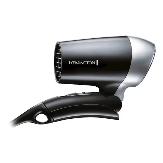 თმის საშრობი Remington D2400, 1400W, Hair Dryer, Black/Silver , 2 image - Primestore.ge