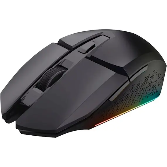 მაუსი Trust GXT110 Felox, Wireless, USB, Gaming Mouse, Black , 2 image - Primestore.ge
