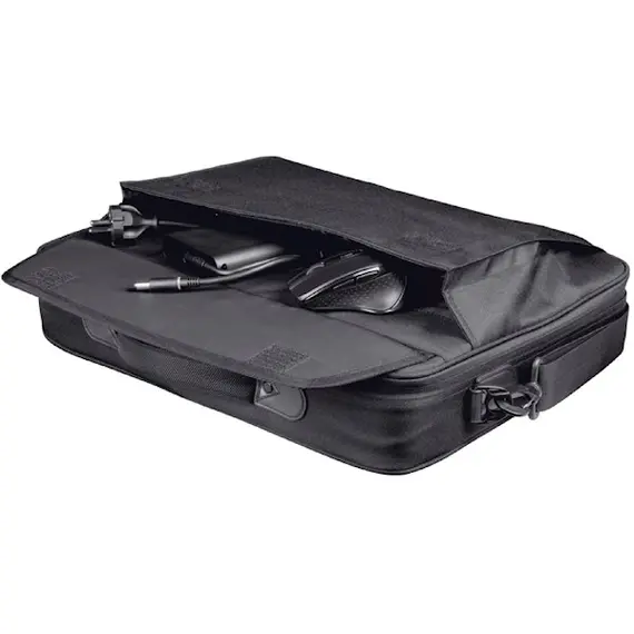 ნოუთბუქის ჩანთა Trust Gaming 24189 Atlanta, 15.6", Laptop Bag, Black , 4 image - Primestore.ge
