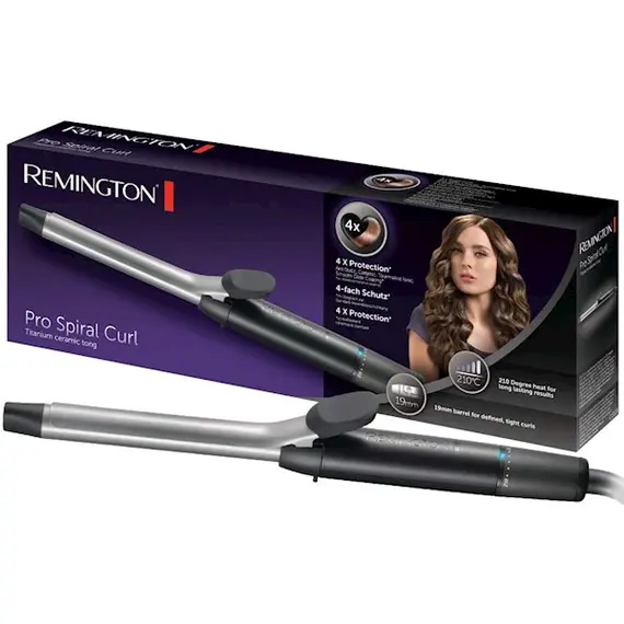 თმის სახვევი Remington CI5519 Black/Silver , 2 image - Primestore.ge