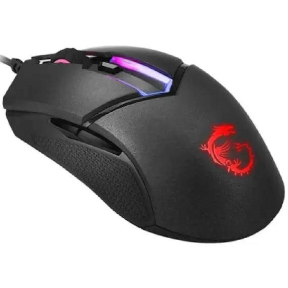 მაუსი MSI S12-0401850-D22 Clutch GM30, Wired, USB, Gaming Mouse, Black , 2 image - Primestore.ge