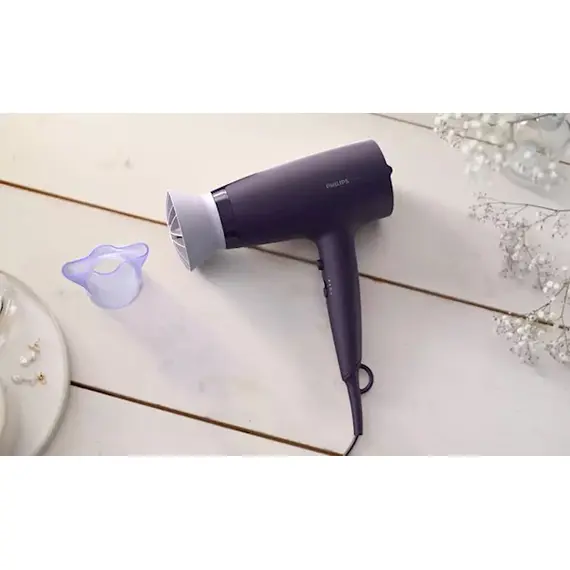 თმის საშრობი PHILIPS BHD340/10 2100W Violet , 4 image - Primestore.ge