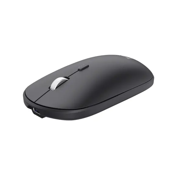 კლავიატურა და მაუსი Trust 24843 Lyra, Wireless, USB, Bluetooth, Keyboard And Mouse, Black , 4 image - Primestore.ge
