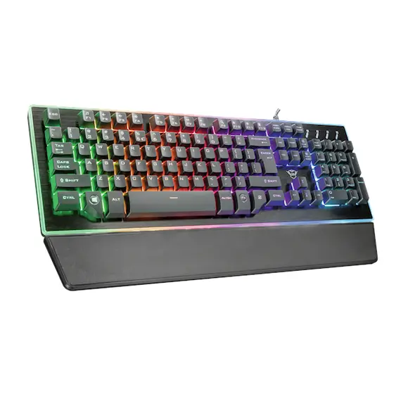 Keyboard Trust GXT 860 Thura, Wired, RGB, USB, Gaming Keyboard, Black, 3 image