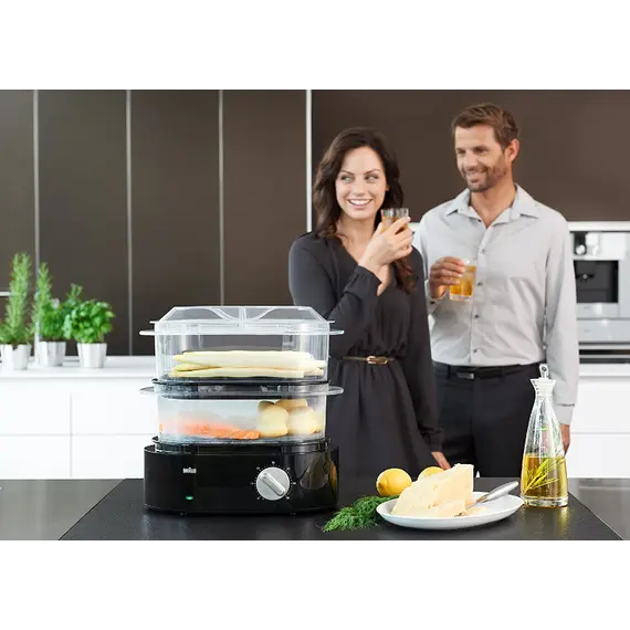 ორთქლსახარში ქვაბი BRAUN - FS5100BK , 3 image - Primestore.ge