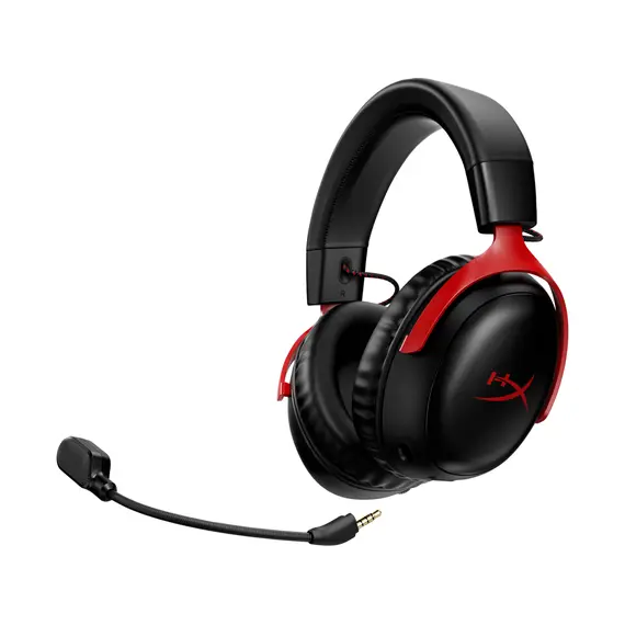 ყურსასმენი HyperX Cloud III Wireless Gaming Headset BLK/RED - 77Z46AA  - Primestore.ge
