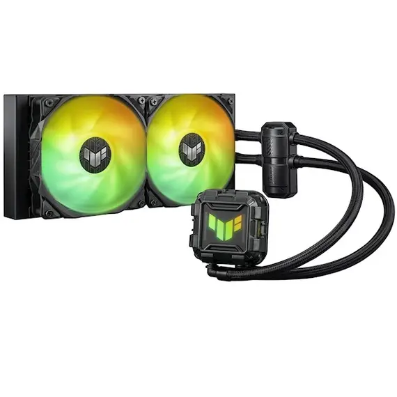 ქულერი Asus TUF GAMING LC II 240 ARGB//AIO COOLER,TUF GAMING FAN,AURA , 2 image - Primestore.ge