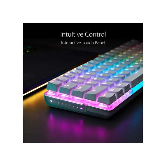 Keyboard Asus ROG Falchion Ace M602 - White (90MP0346-BKUA11), 2 image