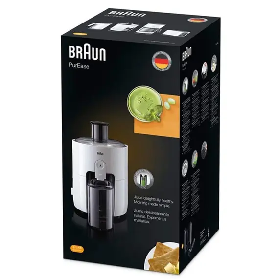 წვენსაწური BRAUN - SJ3100WH , 5 image - Primestore.ge