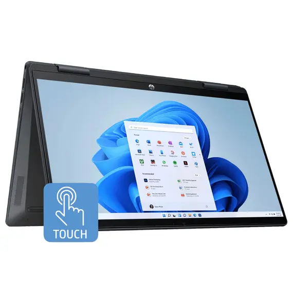 Notebook HP Pavilion 14x360 / i5-1335U | 16 GB | 512 GB | UMA / Touch/14.0 FHD | FreeDOS | Space Blue, 2 image