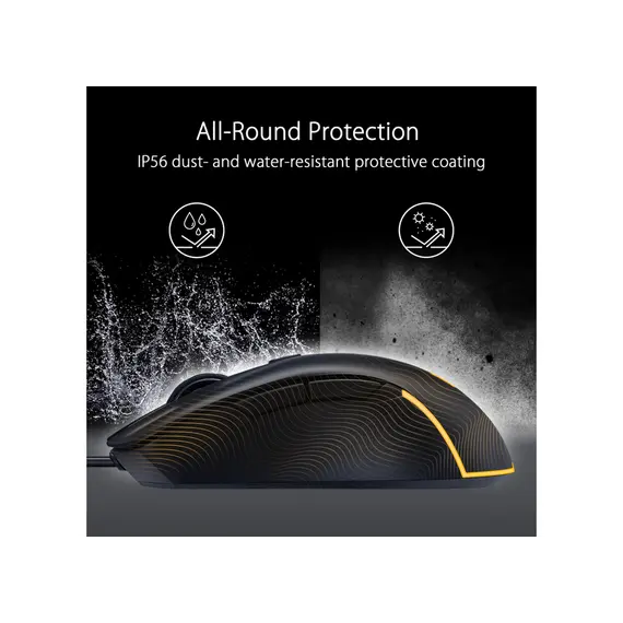 მაუსი ASUS TUF Gaming M3 Gen II mouse Right-hand USB Type-C Optical 8000 DPI , 3 image - Primestore.ge