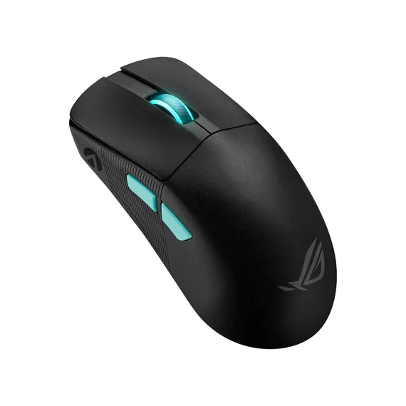 მაუსი ASUS ROG Harpe Ace Aim Lab Edition mouse Ambidextrous RF Wireless + Bluetooth + USB Type-A Optical 36000 DPI BLK , 3 image - Primestore.ge