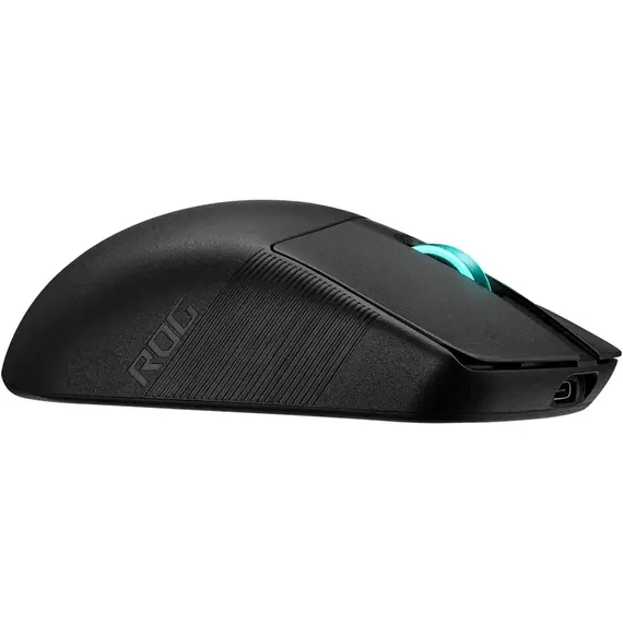 მაუსი ASUS ROG Harpe Ace Aim Lab Edition mouse Ambidextrous RF Wireless + Bluetooth + USB Type-A Optical 36000 DPI BLK , 5 image - Primestore.ge