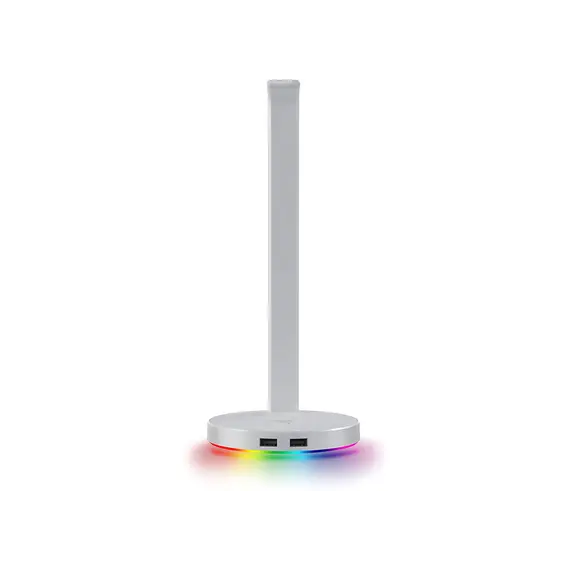 Razer Base Station V2 Chroma - Chroma Enabled Headset Stand with USB 3.1 Hub and 7.1 Surround Sound - Mercury - FRML Packaging
