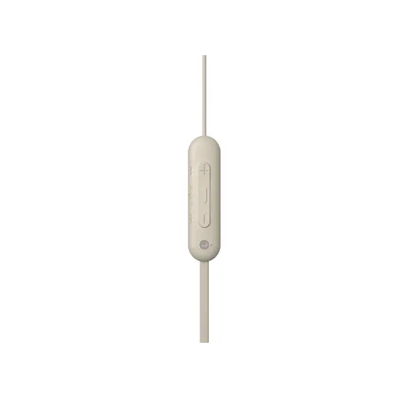 ყურსასმენი Sony WI-C100 Wireless In-Ear Earphones WIC100C.E - Beige , 3 image - Primestore.ge