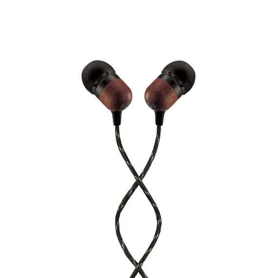 ყურსასმენი House of Marley EM-JE041-SBB Smile Jamaica In-Ear Headphones With Remote And Microphone (SINGBLACK)  - Primestore.ge