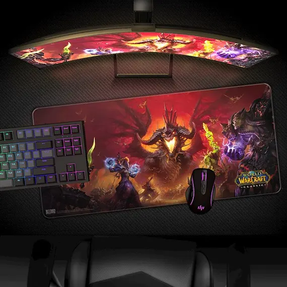 Mousepad Blizzard World of Warcraft Classic: Onyxia Mousepad, XL, 3 image