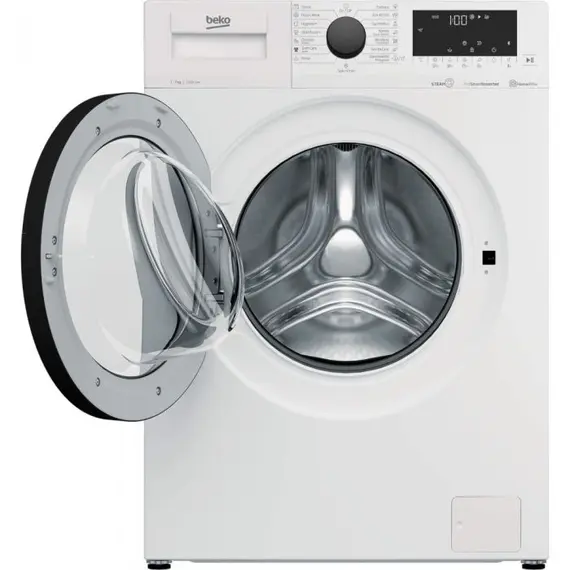 სარეცხი მანქანა Beko WUE 7626 XBW b300 , 2 image - Primestore.ge