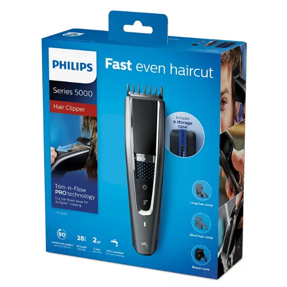 თმის საკრეჭი PHILIPS - HC5650/15 , 4 image - Primestore.ge