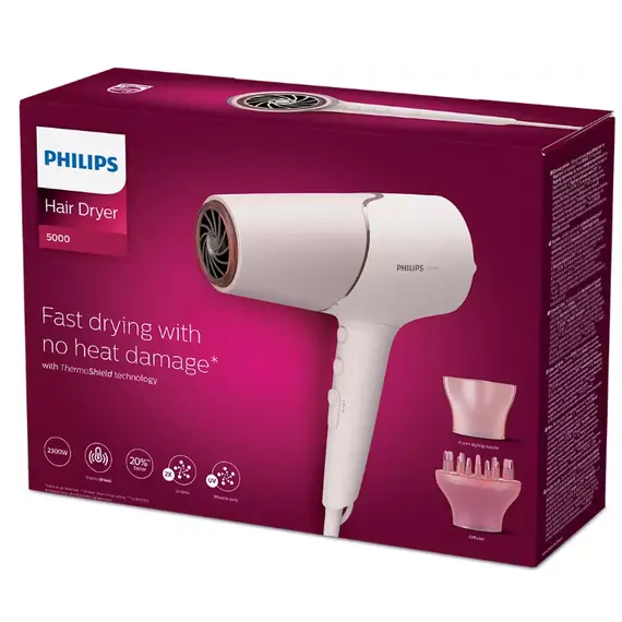 თმის საშრობი PHILIPS - BHD530/00 , 7 image - Primestore.ge