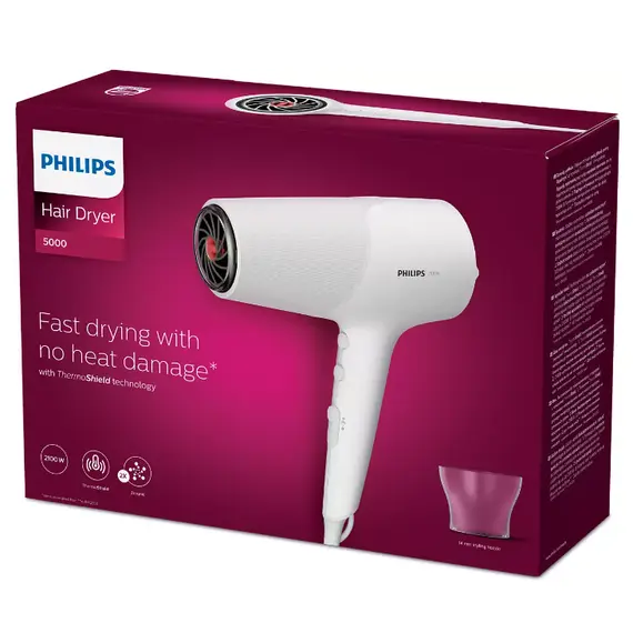 თმის საშრობი PHILIPS - BHD500/00 , 4 image - Primestore.ge