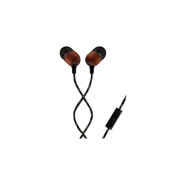 ყურსასმენი House of Marley EM-JE041-SBB Smile Jamaica In-Ear Headphones With Remote And Microphone (SINGBLACK) , 2 image - Primestore.ge
