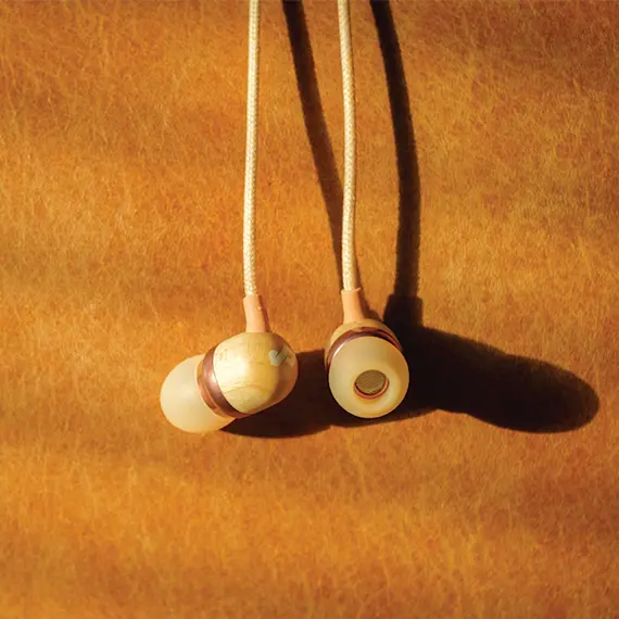 ყურსასმენი House of Marley EM-JE041-CPD  Smile Jamaica In-Ear Headphones With Noise-isolating design And In-line Microphone - COPPER , 4 image - Primestore.ge