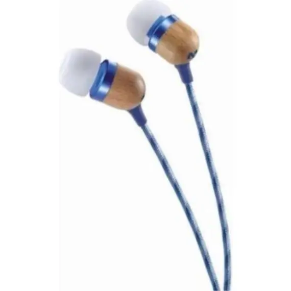 ყურსასმენი House of Marley EM-JE041-DNB Smile Jamaica In-Ear Headphones With Remote And Microphone DENIM - Primestore.ge