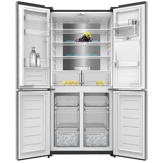 მაცივარი Franko FM-482NFDWDIS, 482L, A++, No Frost, Refrigerator, Black , 2 image - Primestore.ge