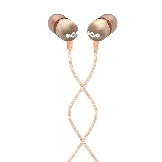ყურსასმენი House of Marley EM-JE041-CPD  Smile Jamaica In-Ear Headphones With Noise-isolating design And In-line Microphone - COPPER , 2 image - Primestore.ge