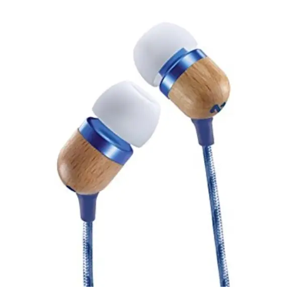 ყურსასმენი House of Marley EM-JE041-DNB Smile Jamaica In-Ear Headphones With Remote And Microphone DENIM - Primestore.ge