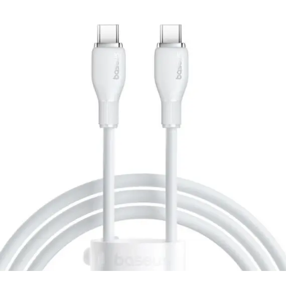 კაბელი Baseus Pudding Series Fast Charging Cable Type-C to Type-C 100W 1.2m P10355702221-00  - Primestore.ge