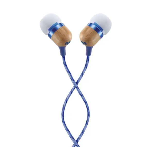 ყურსასმენი House of Marley EM-JE041-DNB Smile Jamaica In-Ear Headphones With Remote And Microphone DENIM - Primestore.ge
